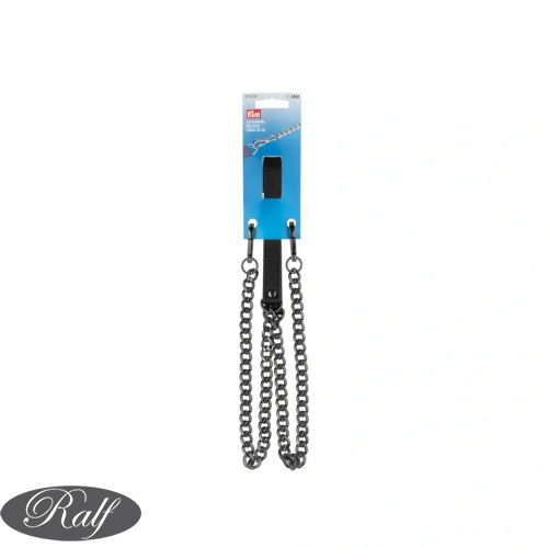 Lant de Geanta Madonna, Negru/Metal 109.5cm- Prym 615251